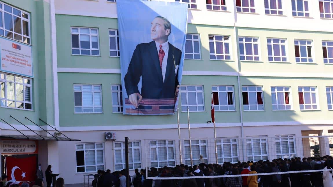 10 KASIM ATATÜRK'Ü ANMA TÖRENİ